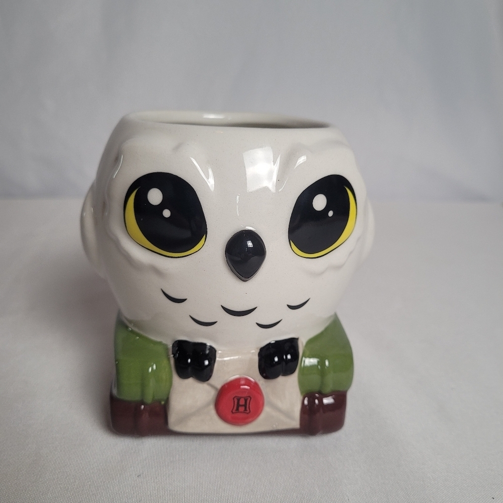 Harry Potter Hedwig On Books Coffee Mug Wizarding World New